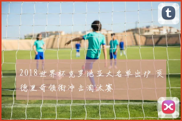 2018世界杯克罗地亚大名单出炉 莫德里奇领衔冲击淘汰赛